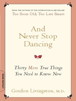 cover image of And Never Stop Dancing